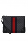 gucci Sylvie ‘GG’ pouch with logo